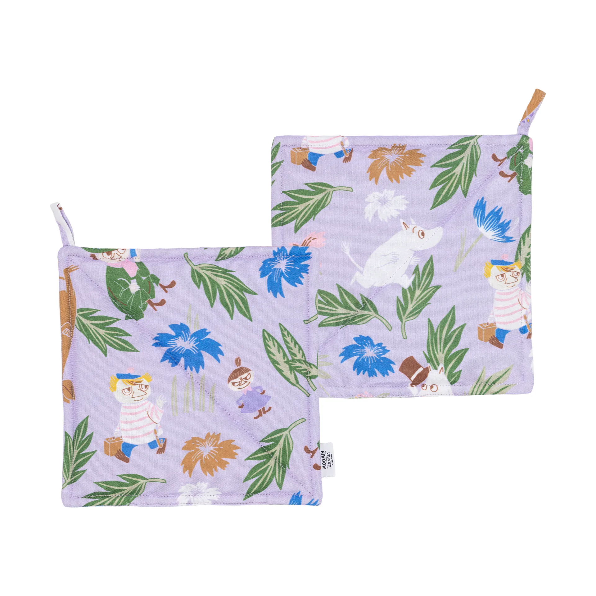 Pega de panela Moomin 22x26 cm, 2 un., Roxo Moomin Arabia
