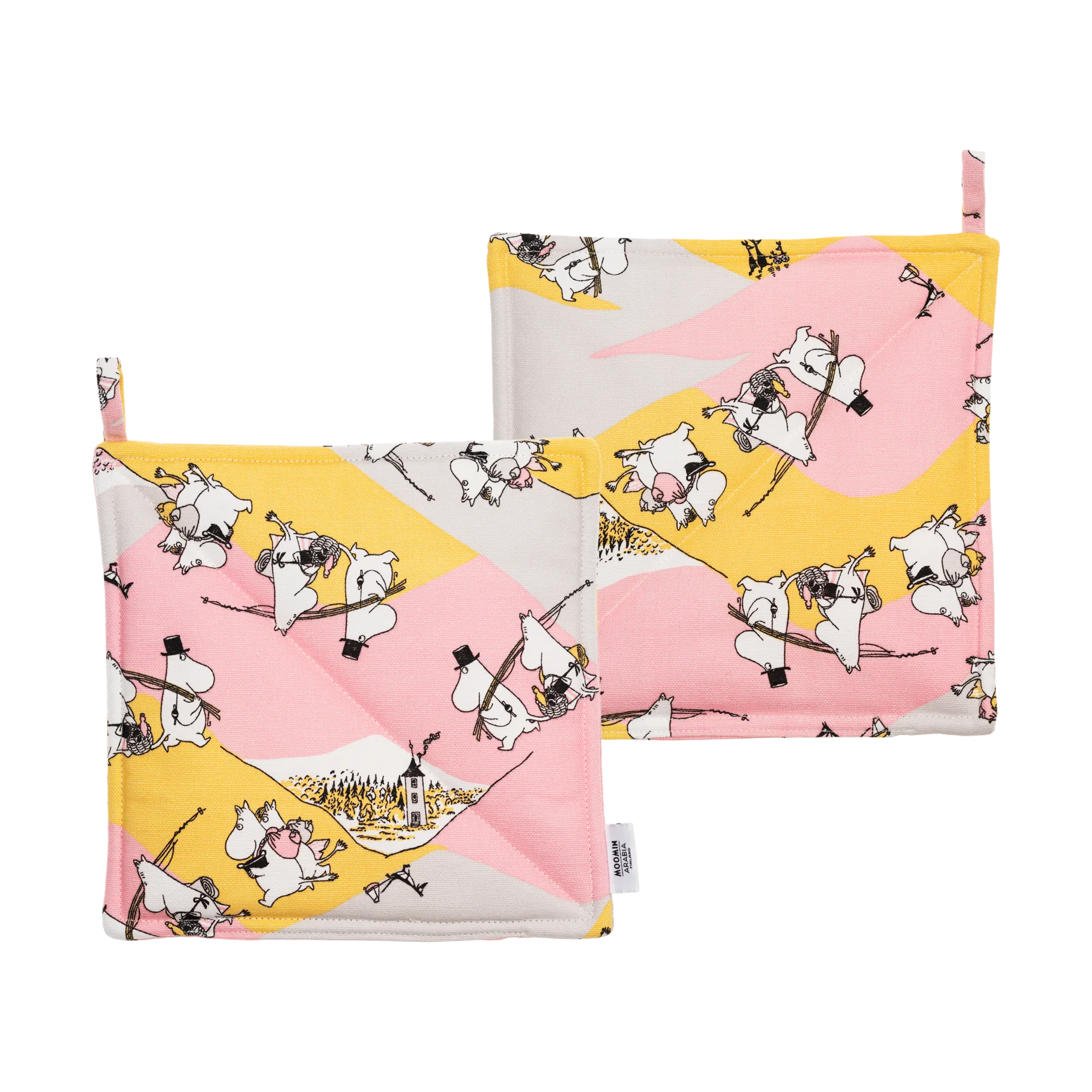 Pegas de panela 2 unidades Moomin Family time, 22x22 cm Moomin Arabia