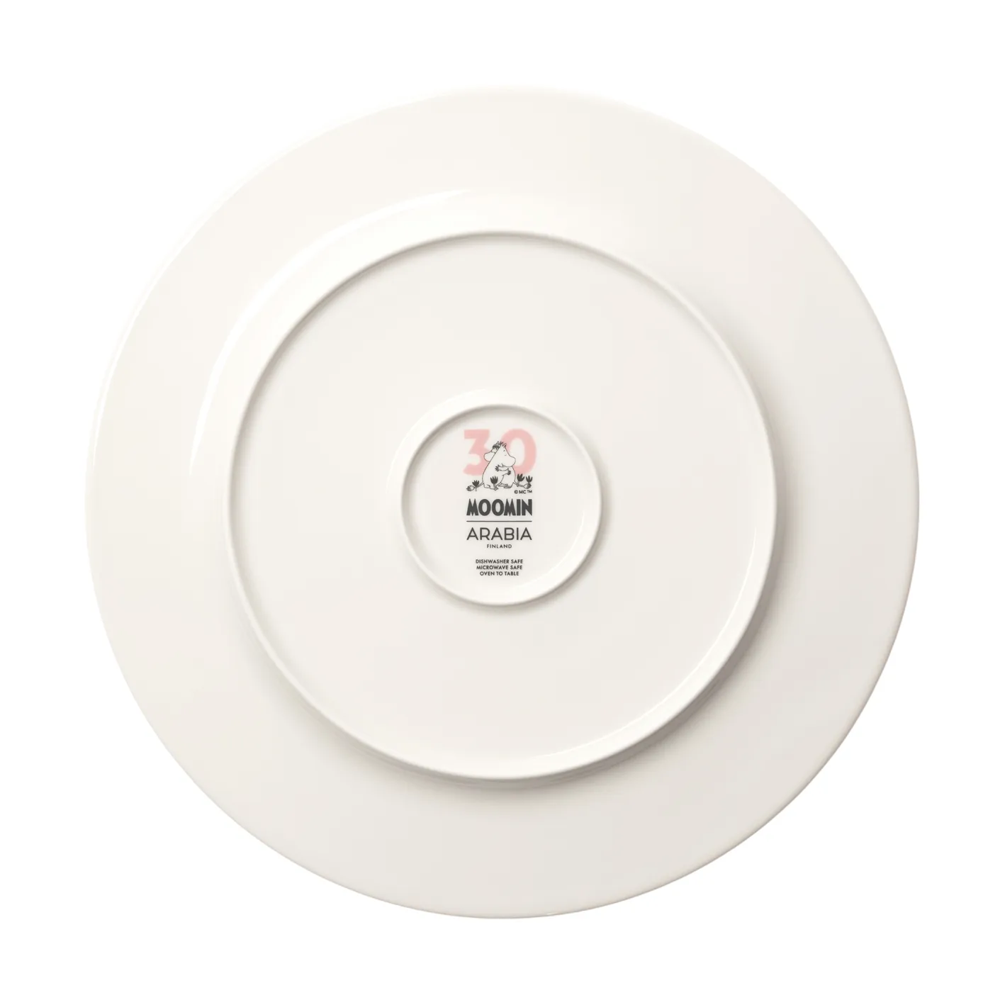Prato de servir Mumin 30 anos Kärlek, Ø30 cm Moomin Arabia