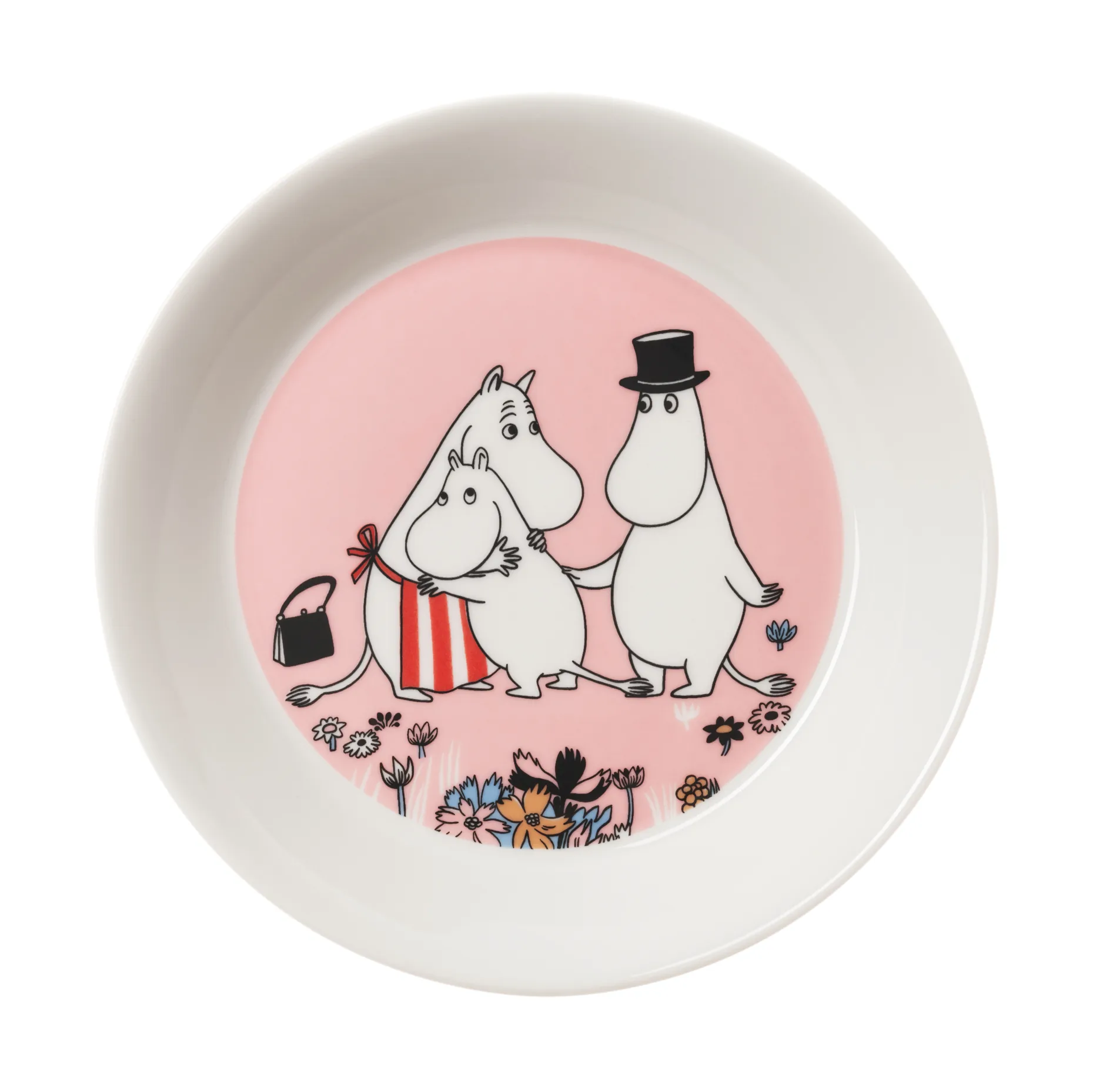 Prato de sobremesa Moomin Family time, Ø15 cm Moomin Arabia