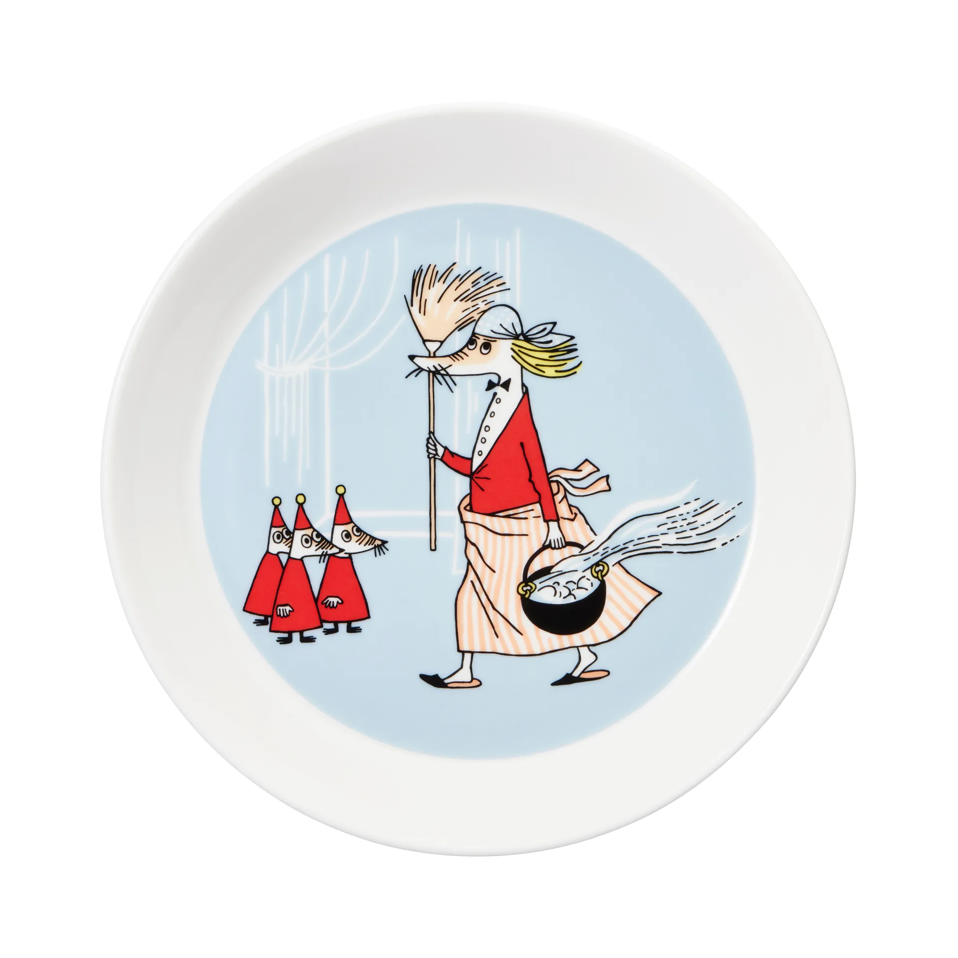 Prato Fillyjonk Moomin pate, cinza Moomin Arabia