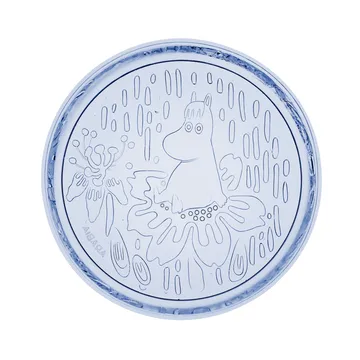 Prato Moomin Ø15,5 cm - Aqua - Moomin Arabia