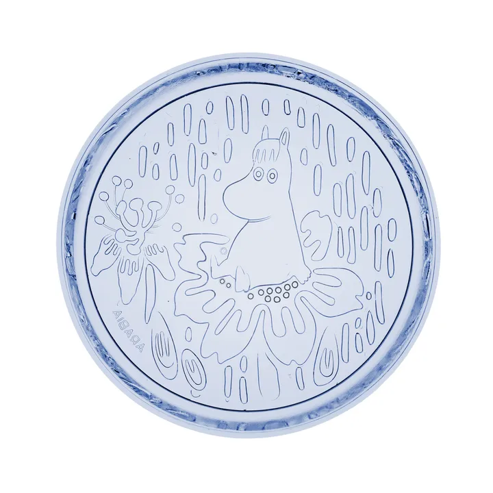 Prato Moomin Ø15,5 cm - Aqua - Moomin Arabia