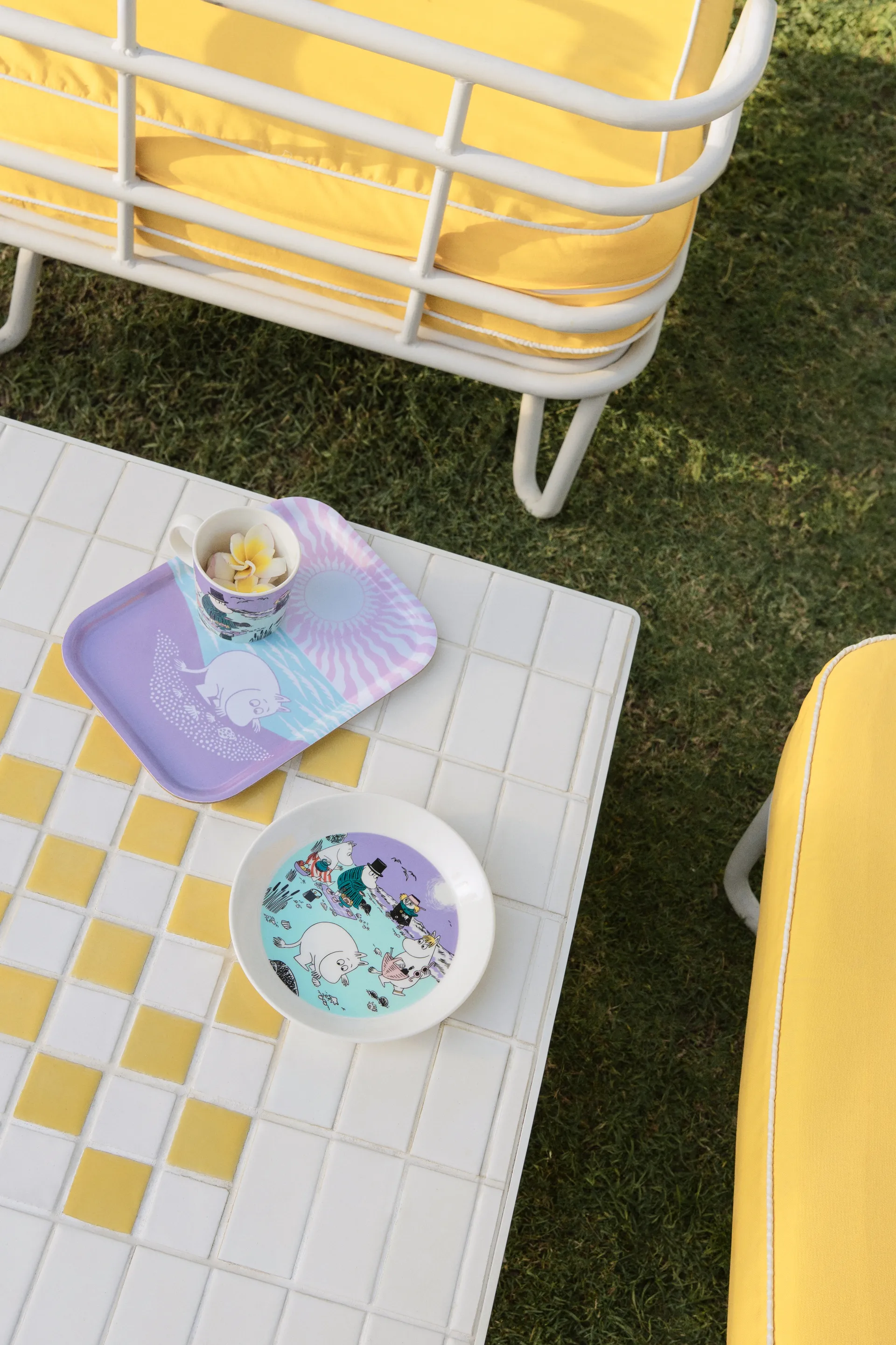 Prato Moomin 2025 Beach day, Ø19,5 cm Moomin Arabia