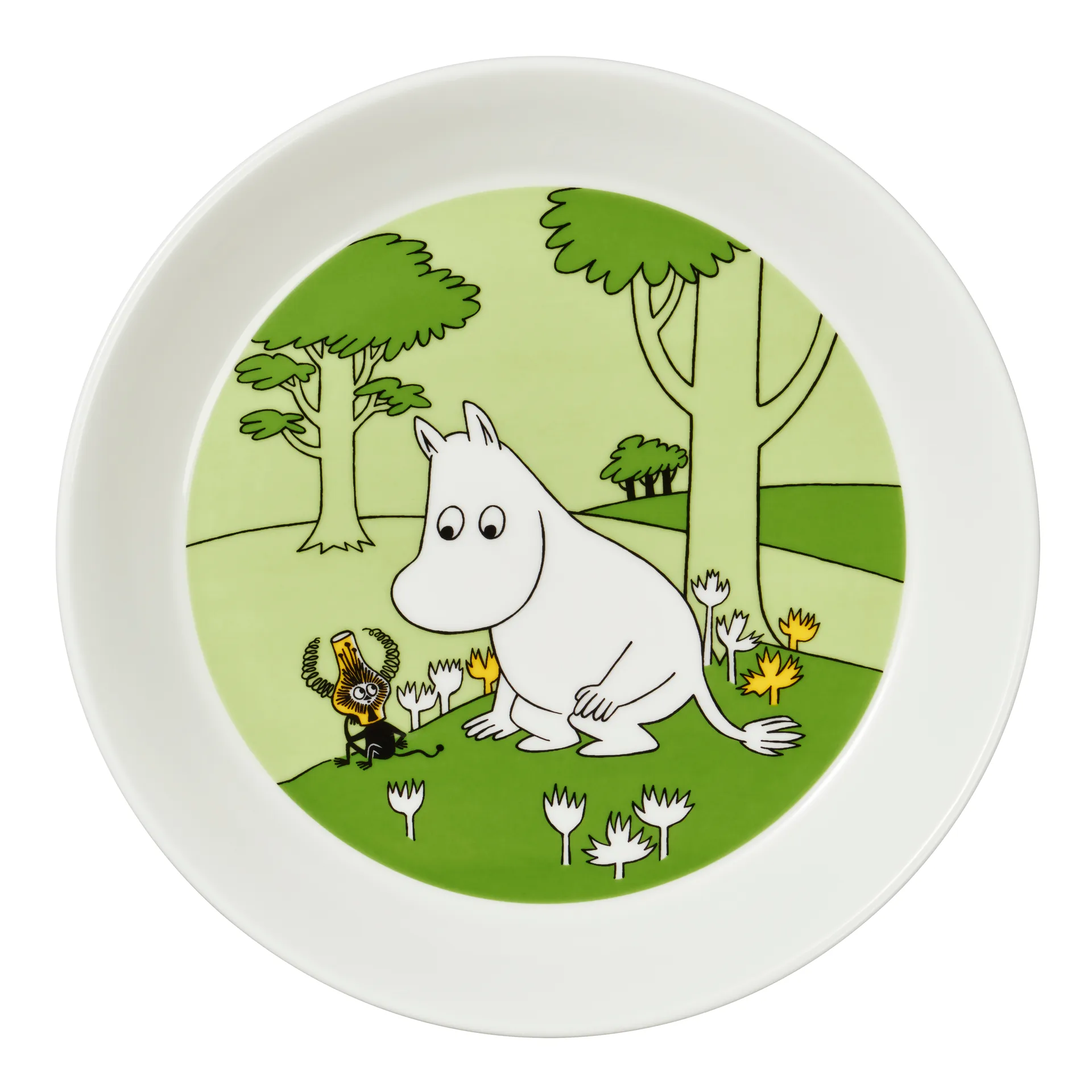 Prato Moomintroll, grass green Moomin Arabia