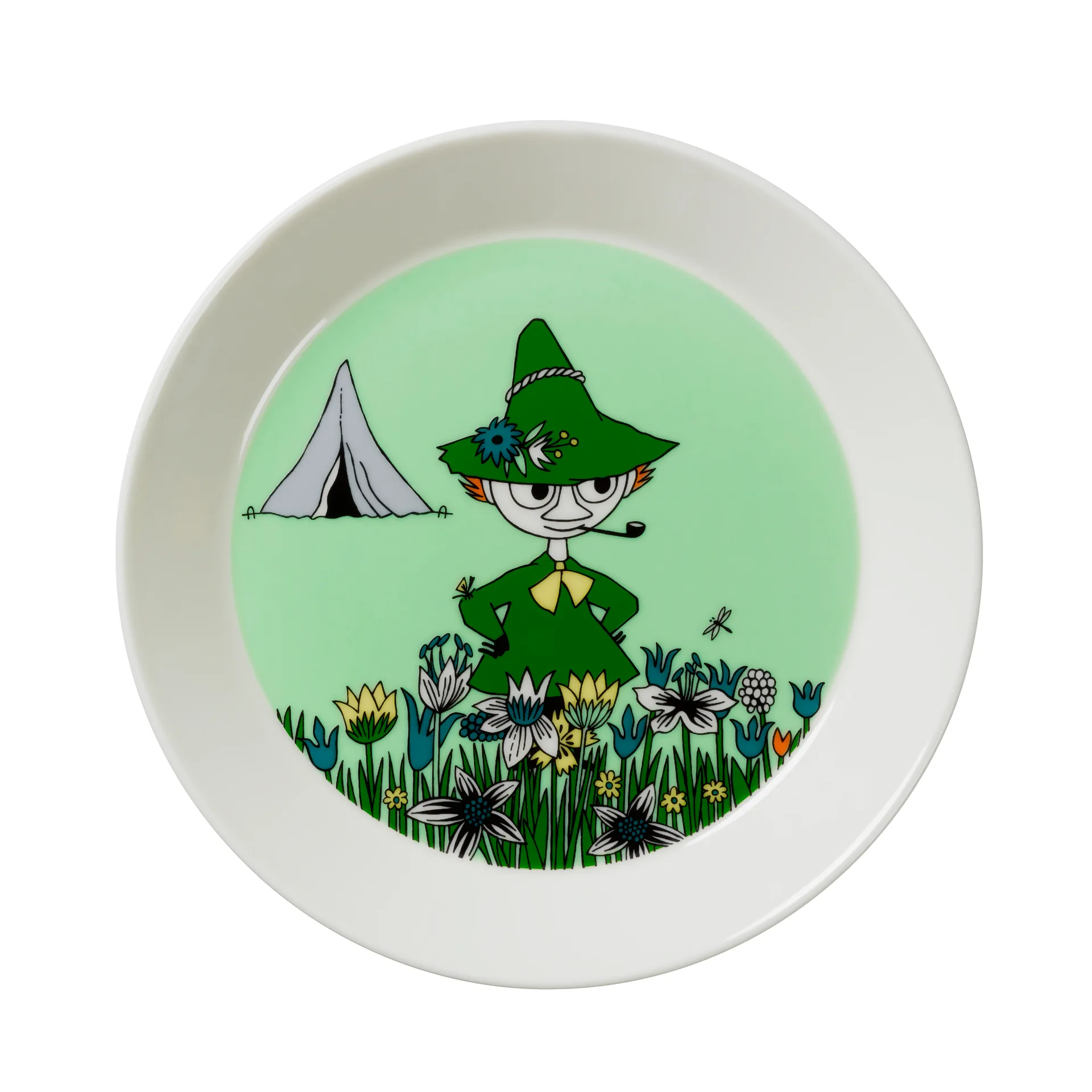 Prato Snufkin, verde Moomin Arabia