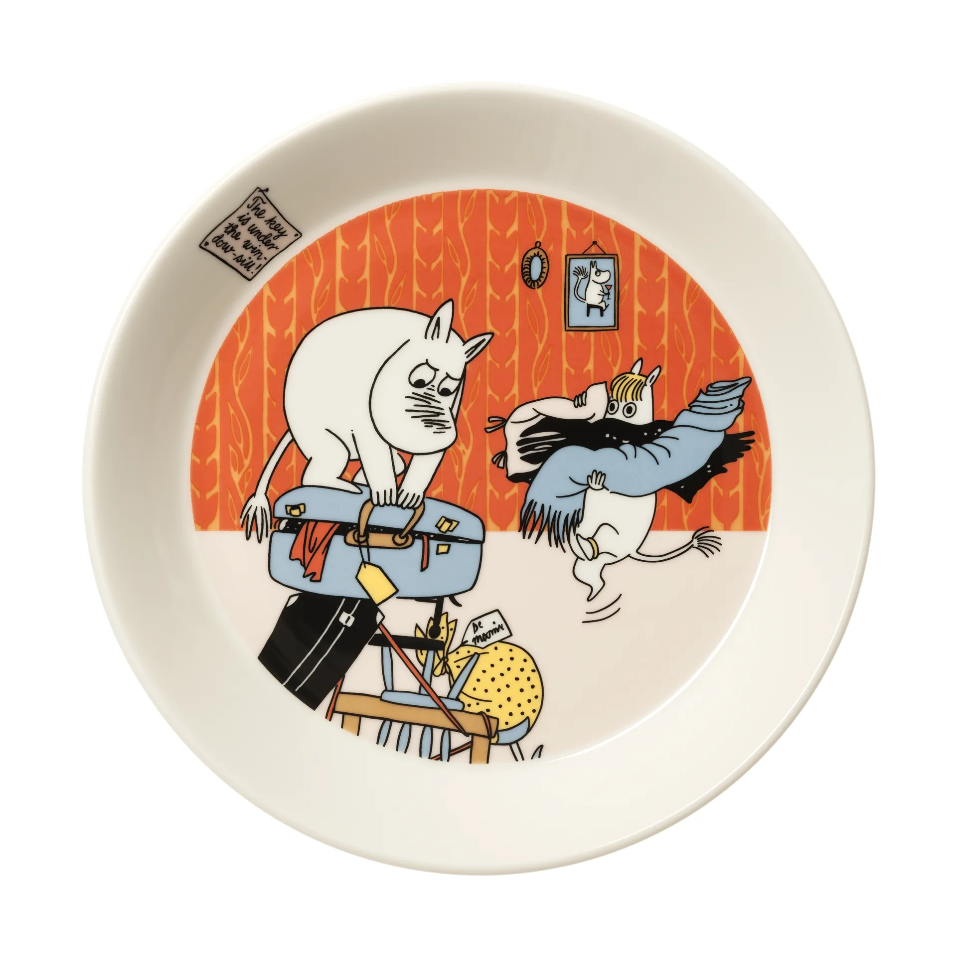 Pronto para férias prato Mumin, Ø19 cm Moomin Arabia