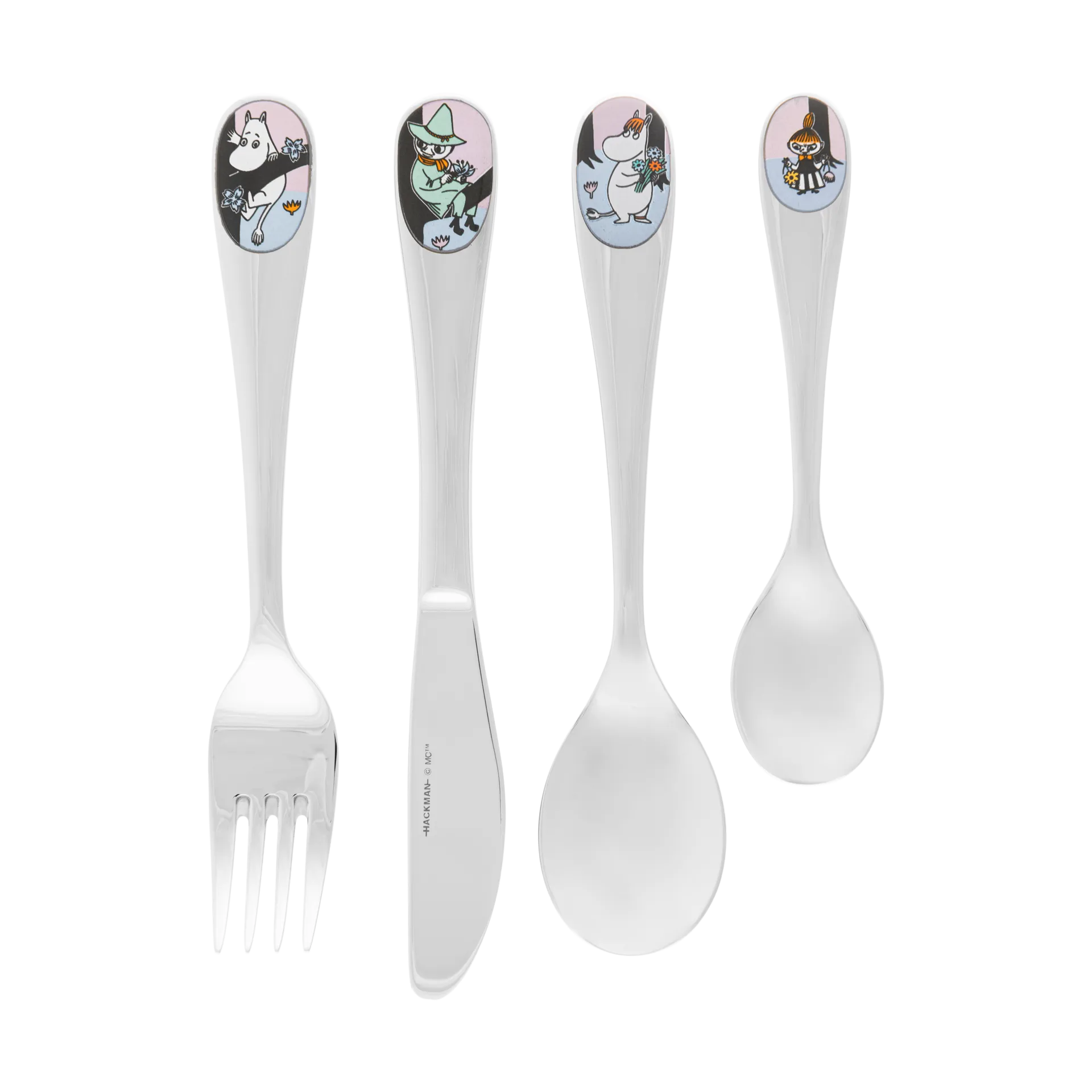 Talheres para crianças Moomin Friends for Ever  4 peças, Multicolor Moomin Arabia