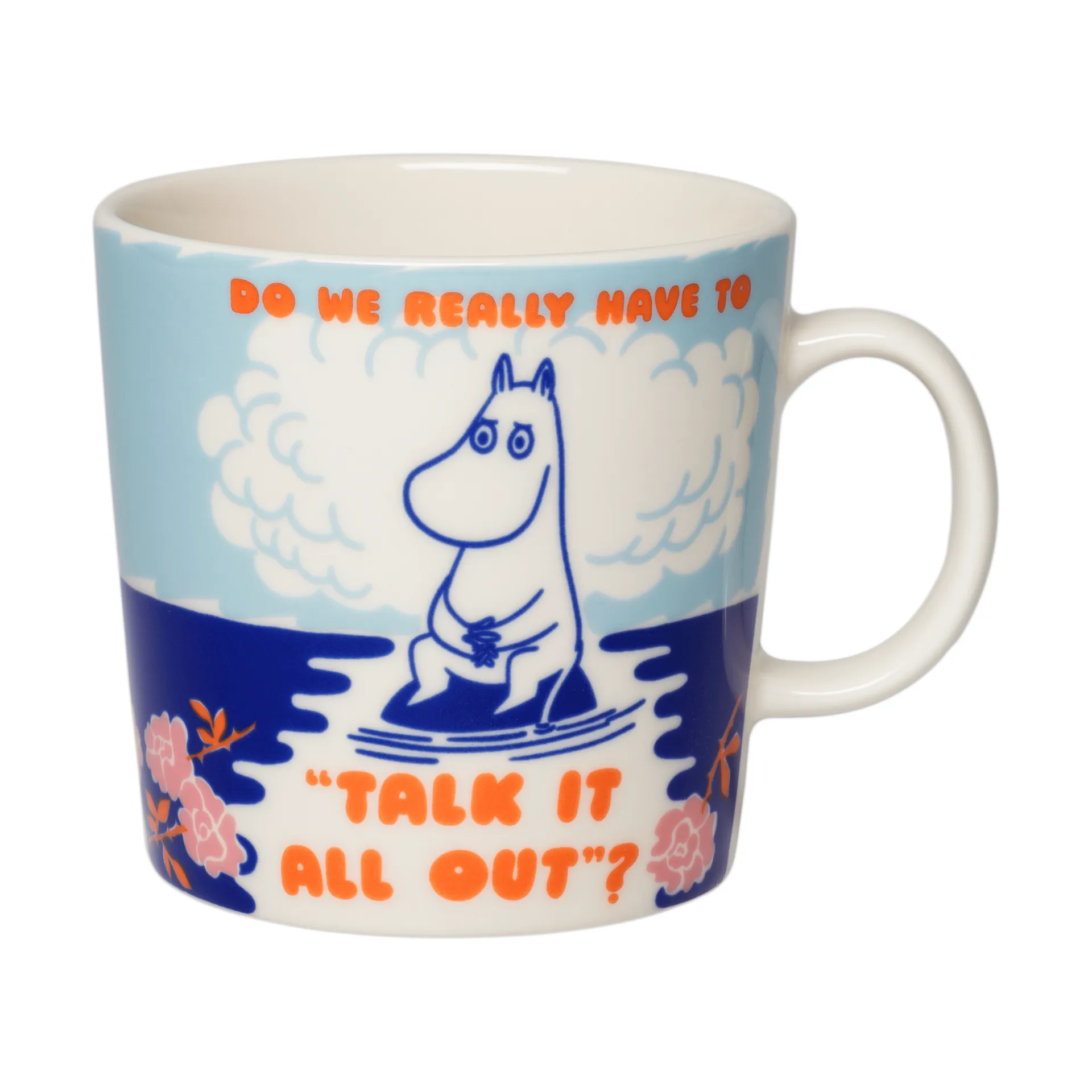 Talk It All Out caneca Mumin, 40 cl Moomin Arabia
