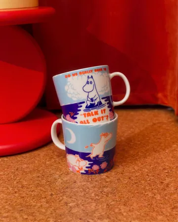 Talk It All Out caneca Mumin - 40 cl - Moomin Arabia