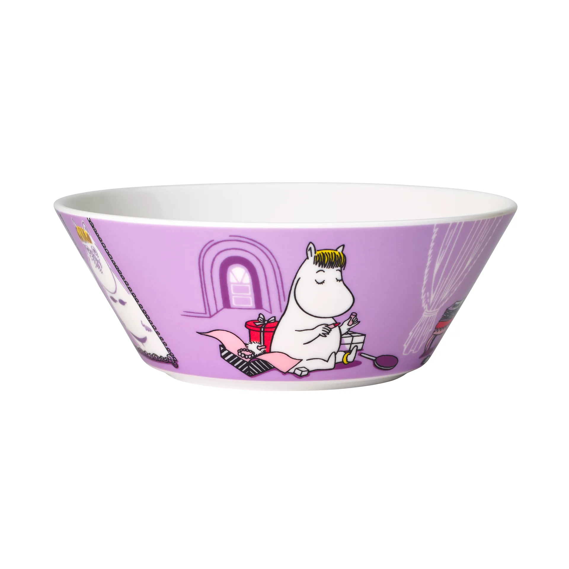 Tigela Snorkmaiden Moomin roxa, roxo Moomin Arabia