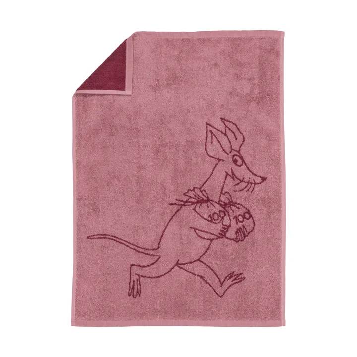 Toalha de banho Moomin 50x70 cm - Sniff, malva - Moomin Arabia