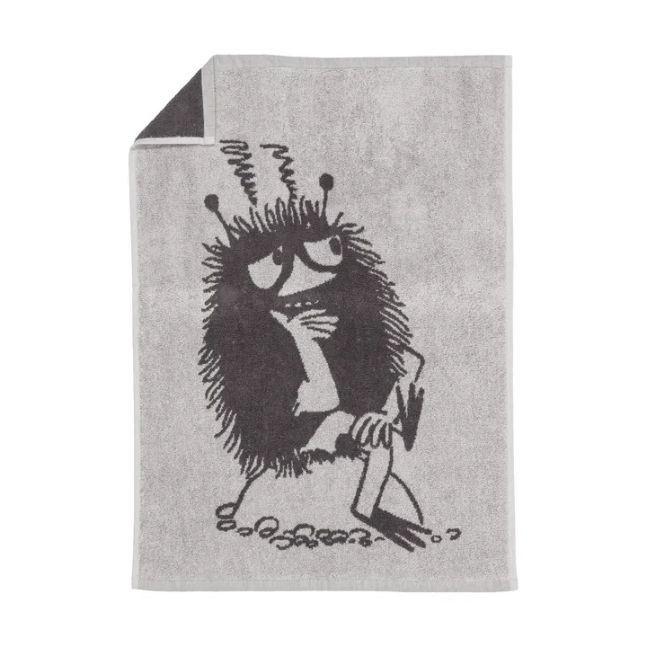 Toalha de banho Moomin 50x70 cm - Stinky, cinzento - Moomin Arabia