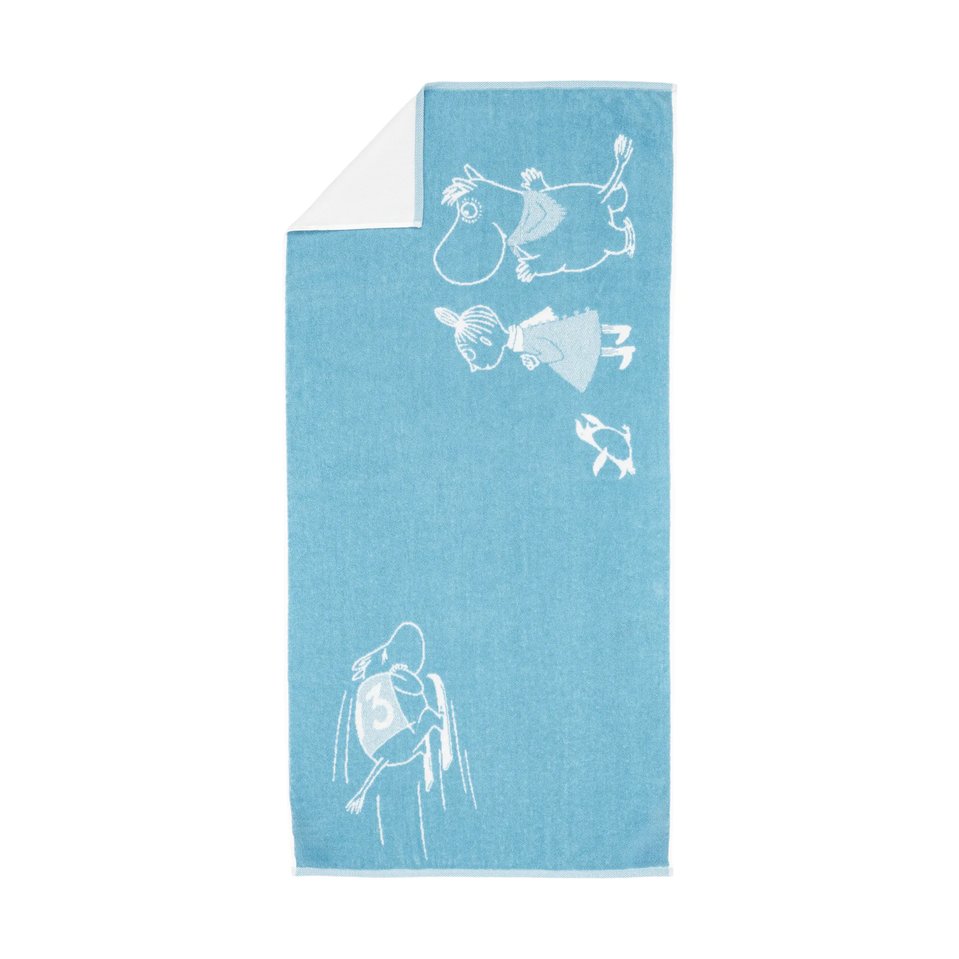 Toalha de banho Moomin Ski jumping, 70x140 cm Moomin Arabia