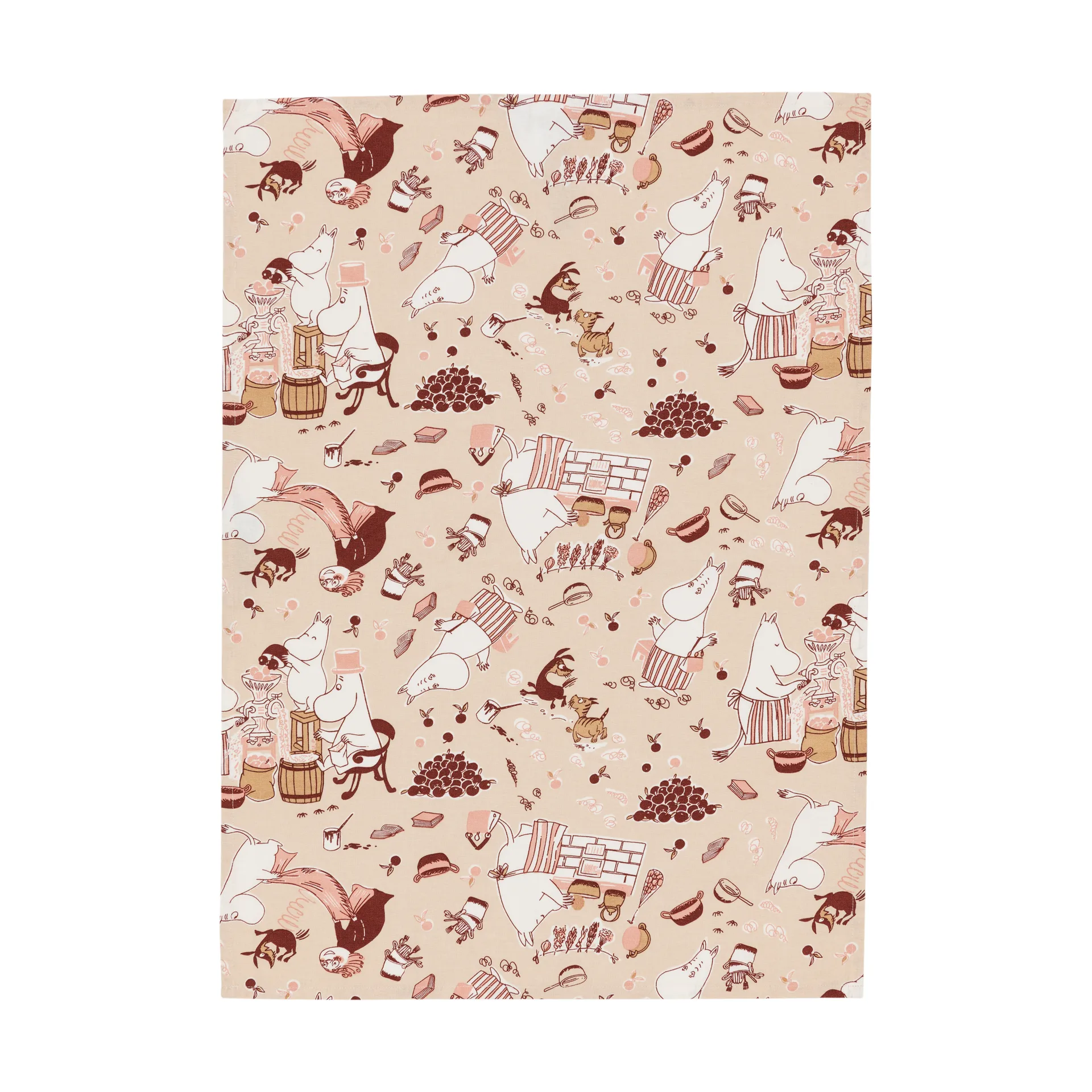 Toalha de cozinha Moomin 50x70 cm 2 un., Alegria caseira Moomin Arabia