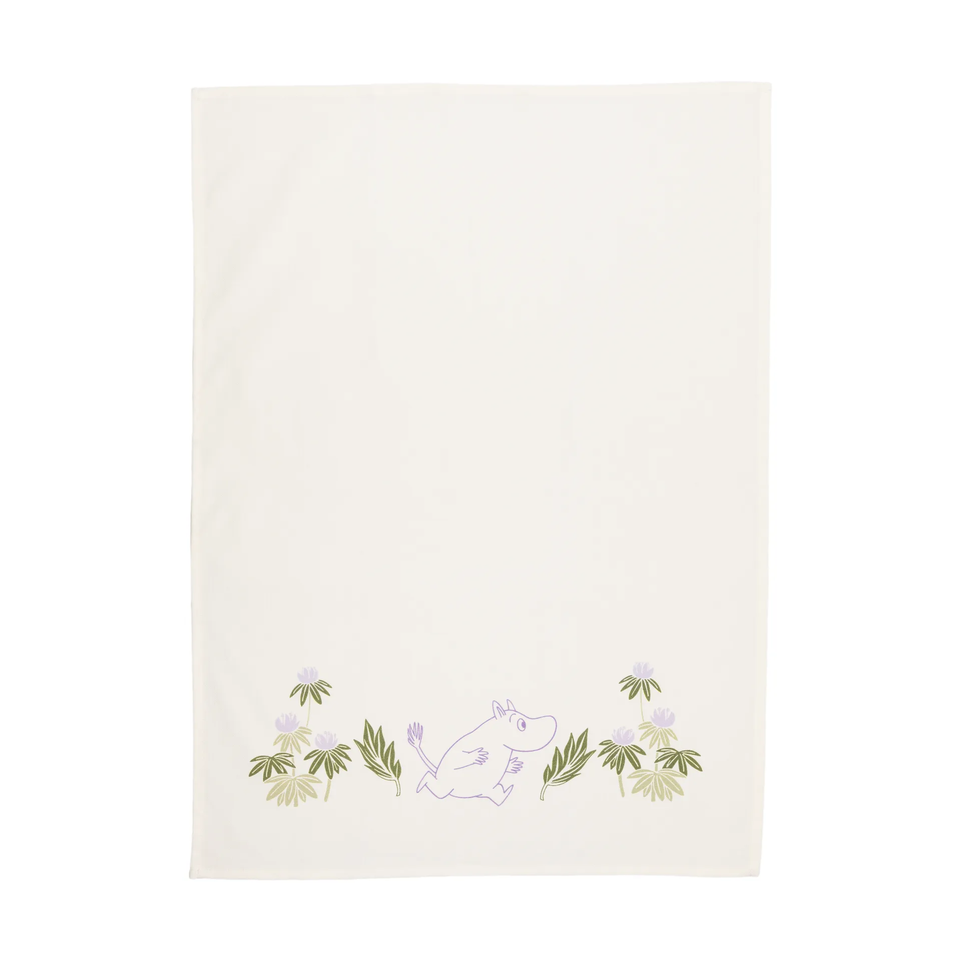 Toalha de cozinha Moomin 50x70 cm 2 un., Roxo-branco natural Moomin Arabia