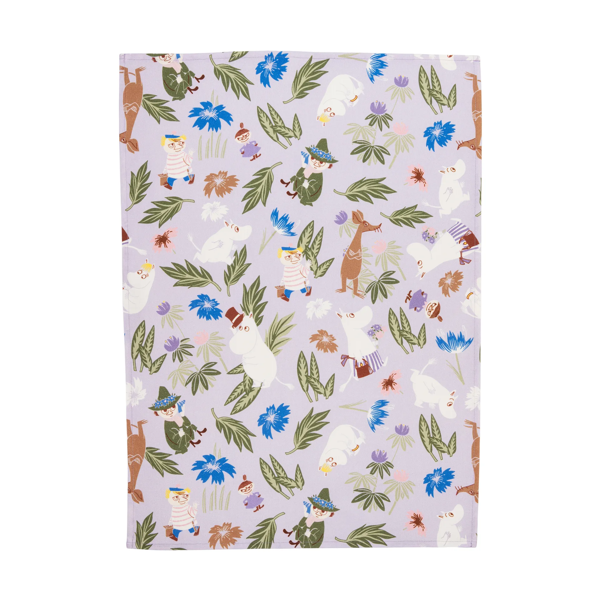 Toalha de cozinha Moomin 50x70 cm, Roxo-branco natural Moomin Arabia