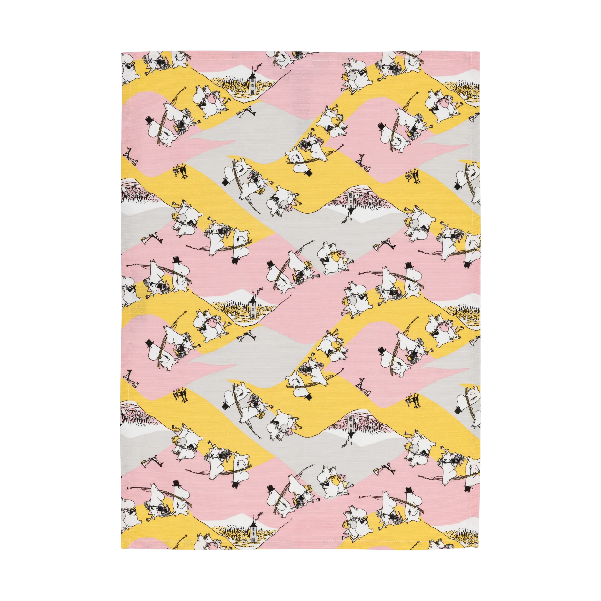 Toalha de cozinha Moomin Family time, 50x70 cm Moomin Arabia