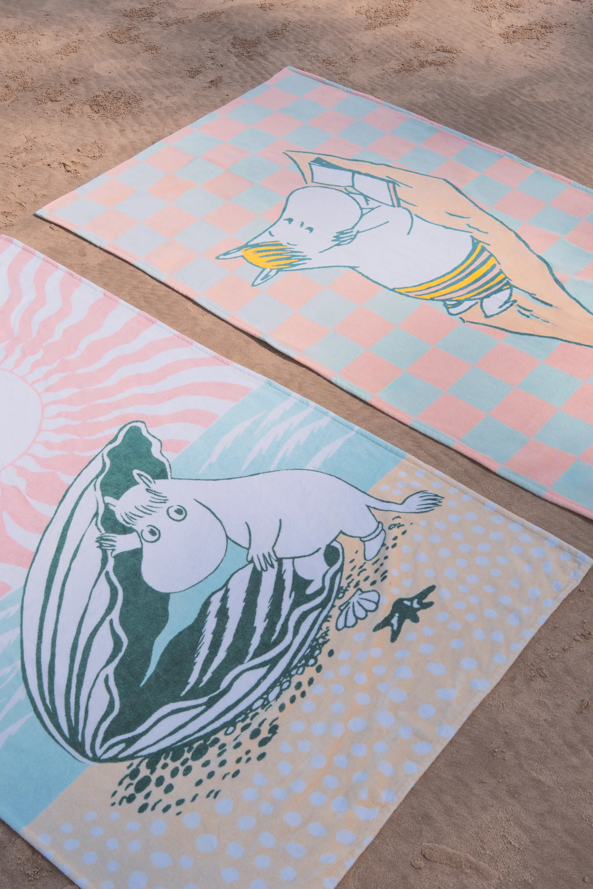 Toalha de praia Moomin Beach day, 93x150 cm Moomin Arabia