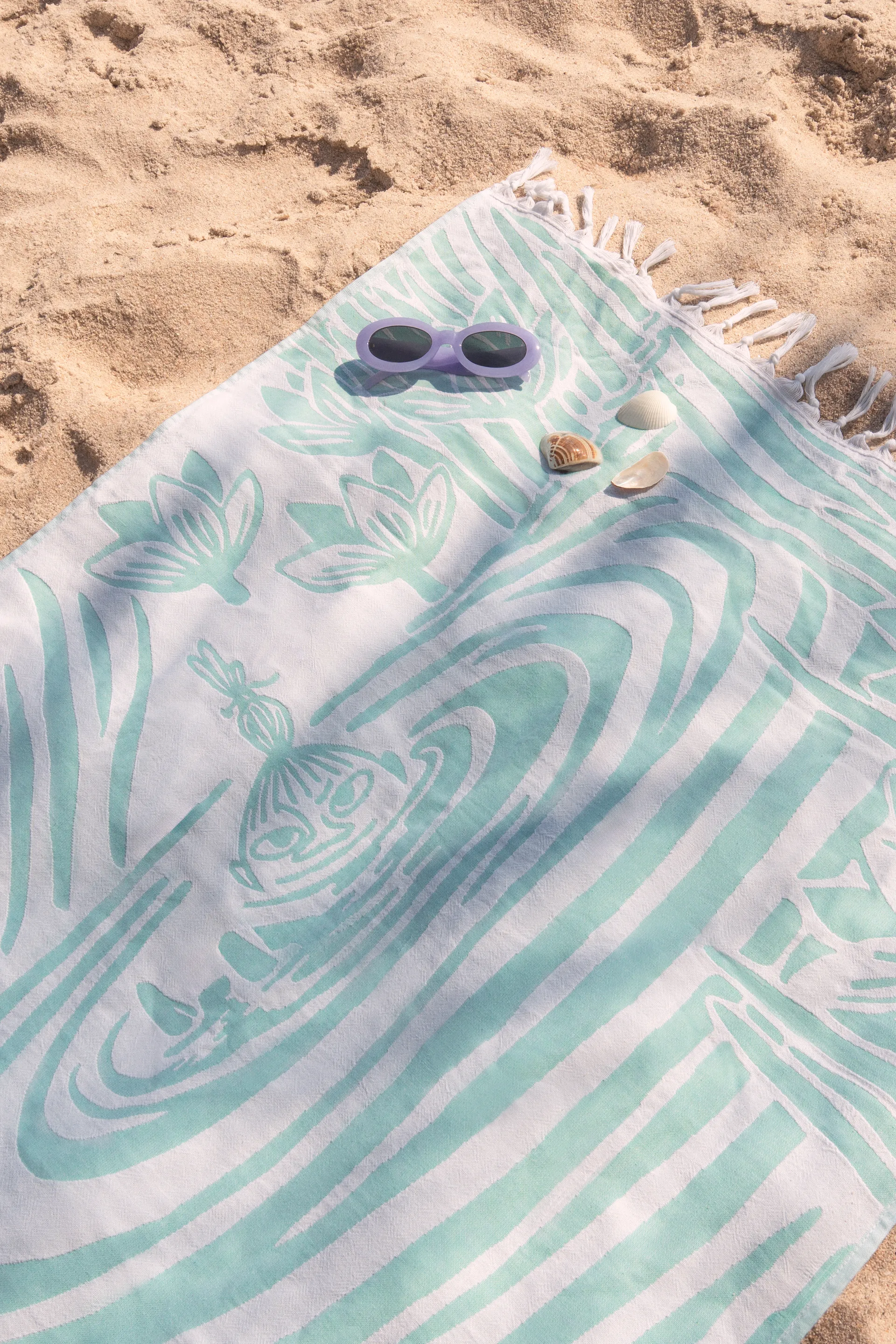 Toalha Hamam Moomin 80x150 cm, Multicolorido Moomin Arabia