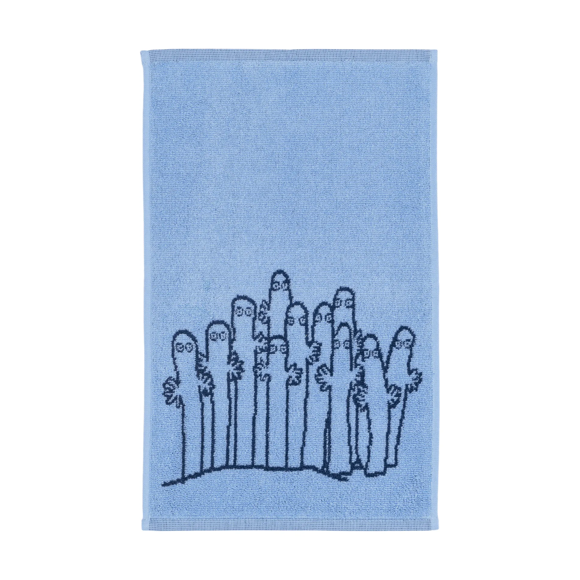 Toalha Moomin 30x50 cm, Hattifnattarna azul Moomin Arabia