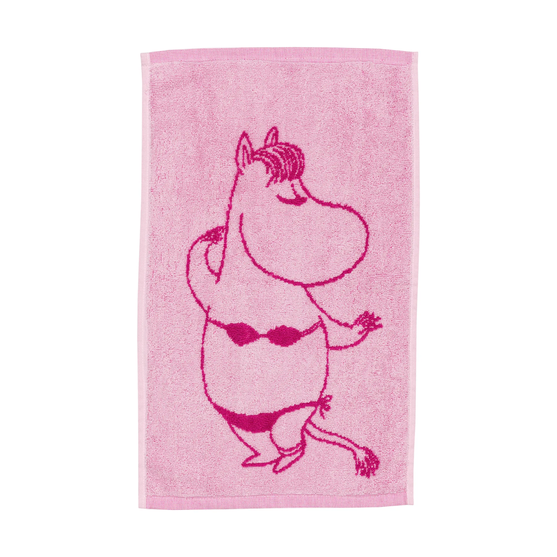 Toalha Moomin 30x50 cm, Snorkfröken rosa Moomin Arabia