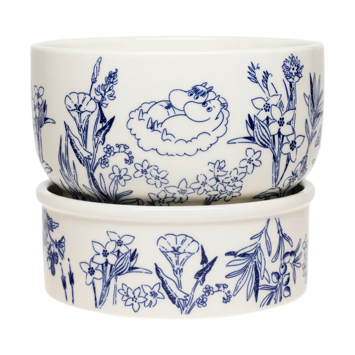 Vaso de planta Mumin Haru - 17x15 cm - Moomin Arabia