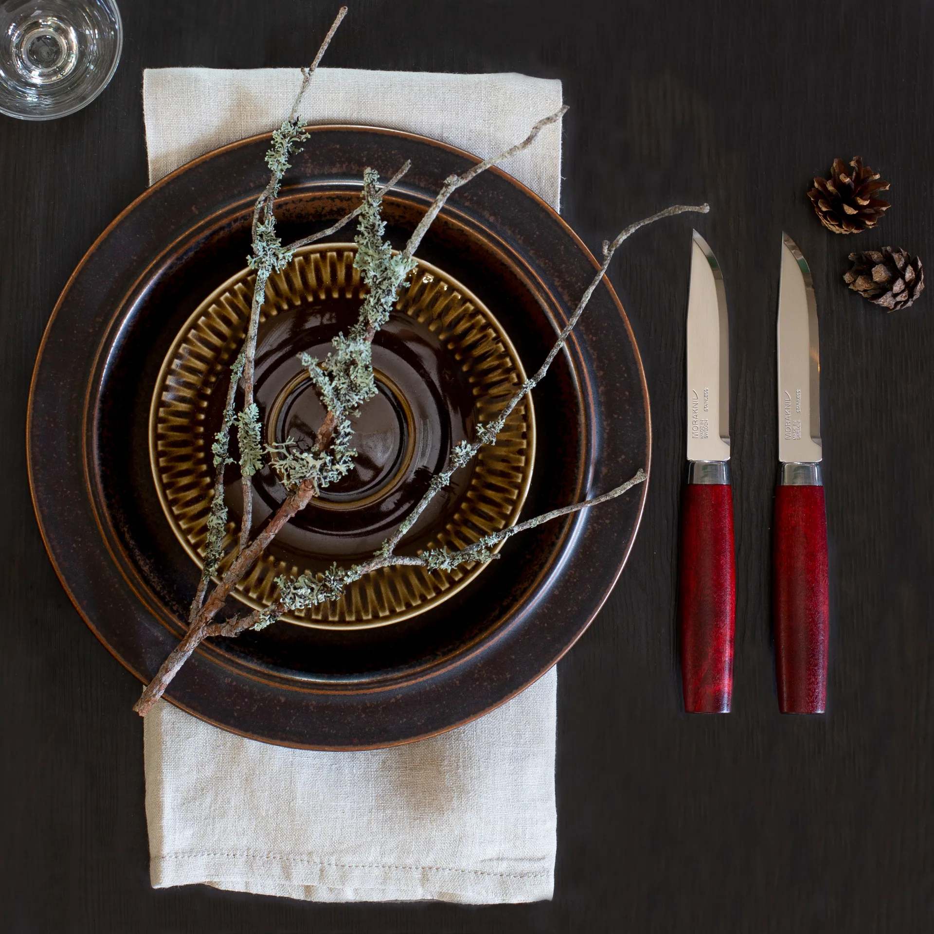 Faca para carne Morakniv Classic, 4 un., vermelho Morakniv