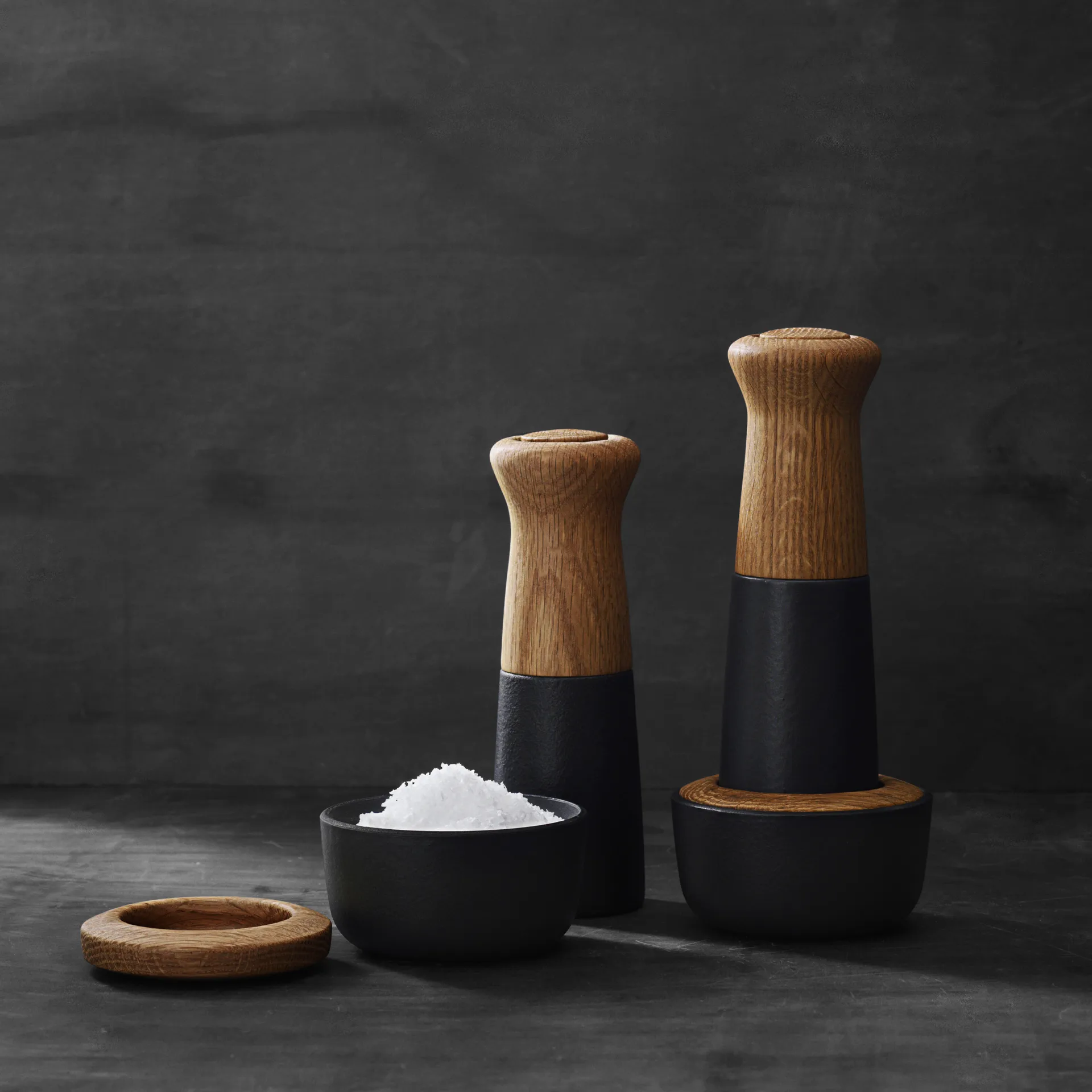 Moinho de pimenta Morsø Kit 18,5 cm, Carvalho-preto Morsø