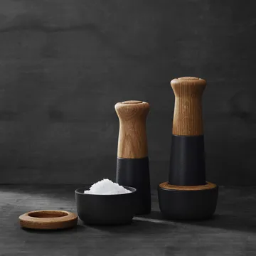 Moinho de pimenta Morsø Kit 18,5 cm - Carvalho-preto - Morsø