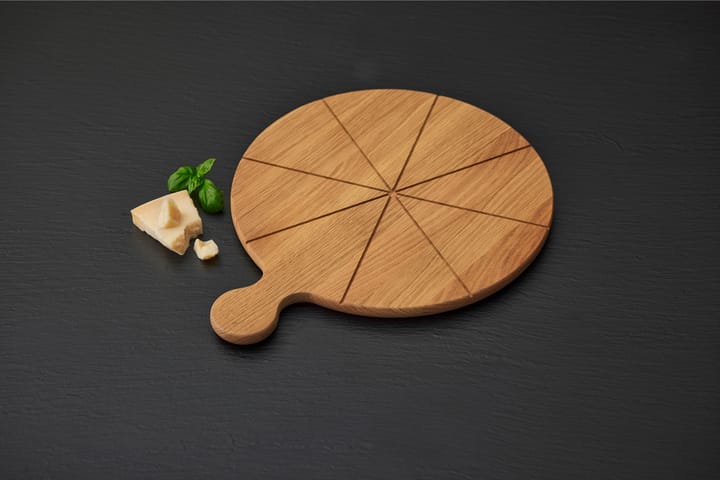 Tábua de cortar pizza Foresta com sulcos, Carvalho Morsø