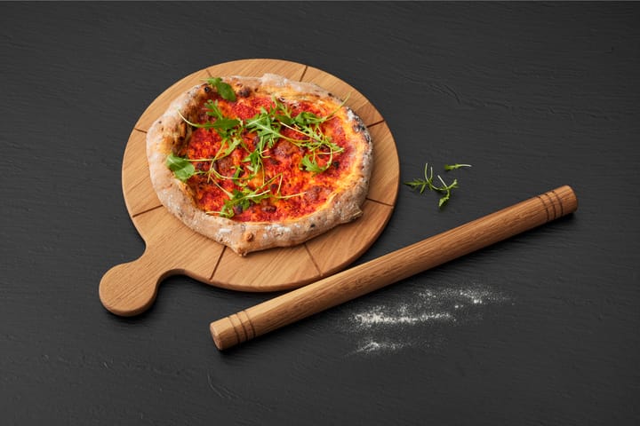 Tábua de cortar pizza Foresta com sulcos, Carvalho Morsø