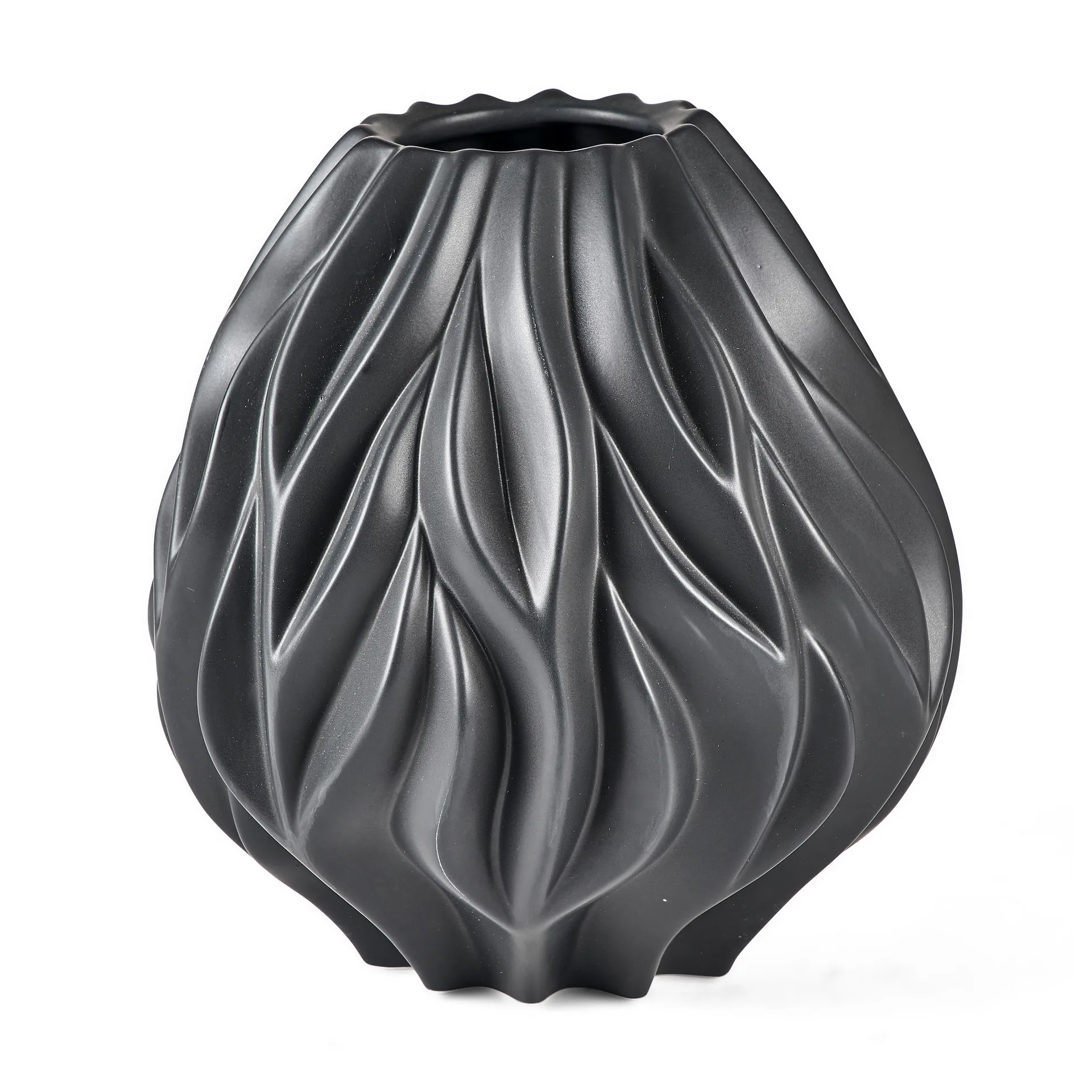 Vaso Flame 23 cm, preto Morsø