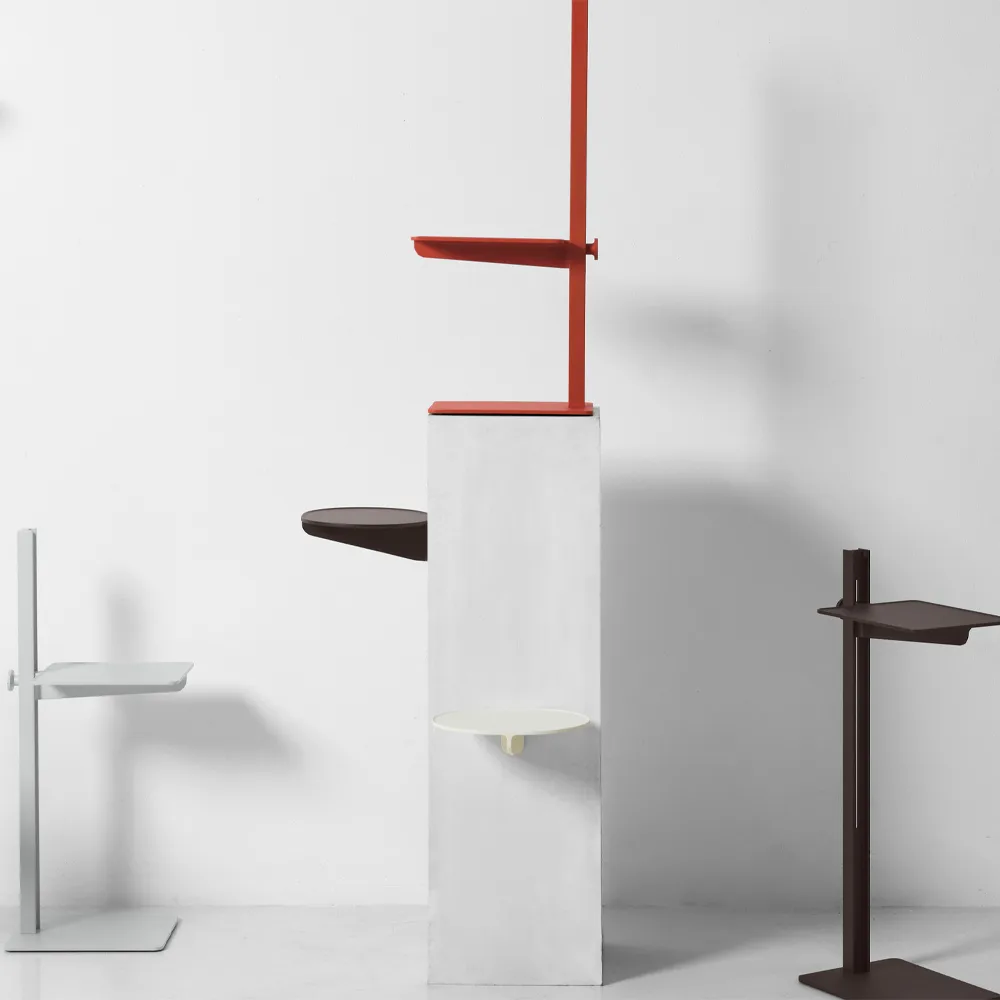 Mesa de apoio Museum, Bege Museum