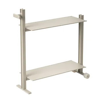 Museum Trolley carrinho de servir - Bege, 74,5x77,5x24 cm - Museum
