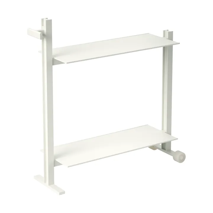 Museum Trolley carrinho de servir - Branco, 74,5x77,5x24 cm - Museum