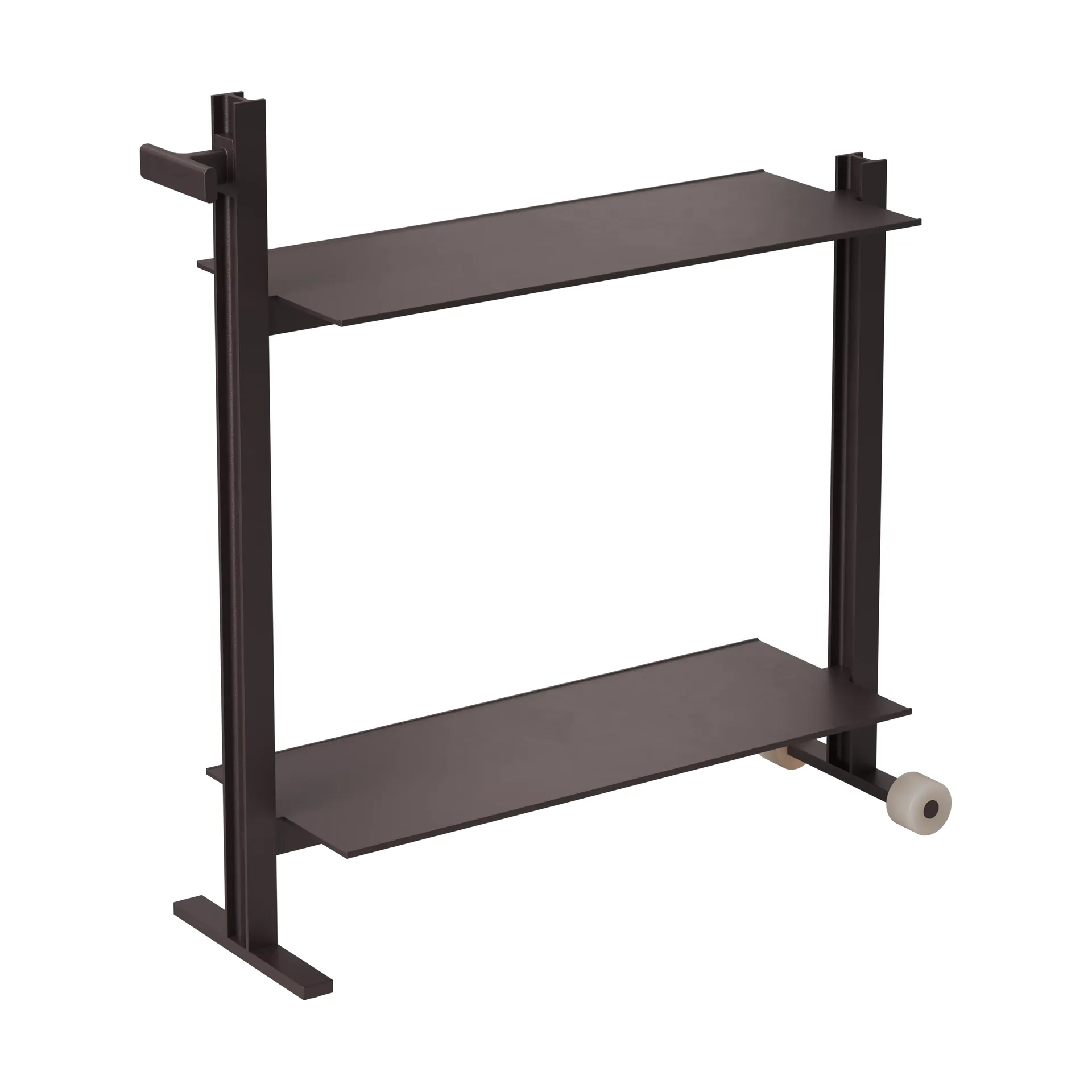 Museum Trolley carrinho de servir, Castanho escuro, 74,5x77,5x24 cm Museum
