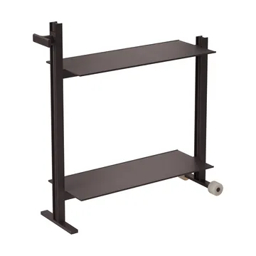 Museum Trolley carrinho de servir - Castanho escuro, 74,5x77,5x24 cm - Museum