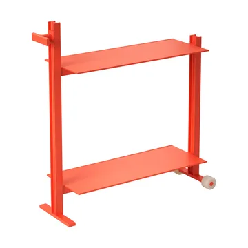 Museum Trolley carrinho de servir - Orange, 74,5x77,5x24 cm - Museum