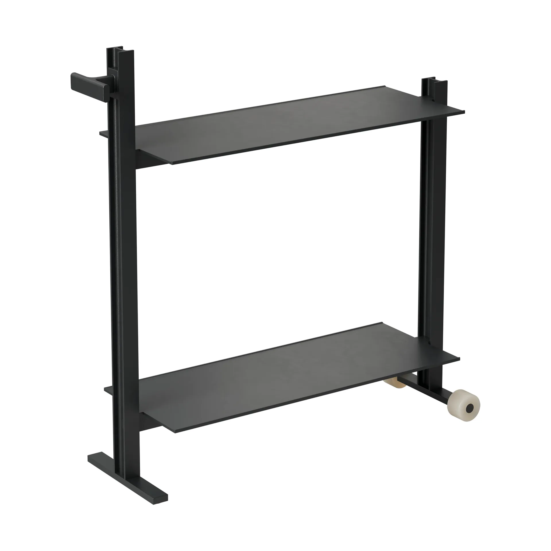 Museum Trolley carrinho de servir, Preto, 74,5x77,5x24 cm Museum