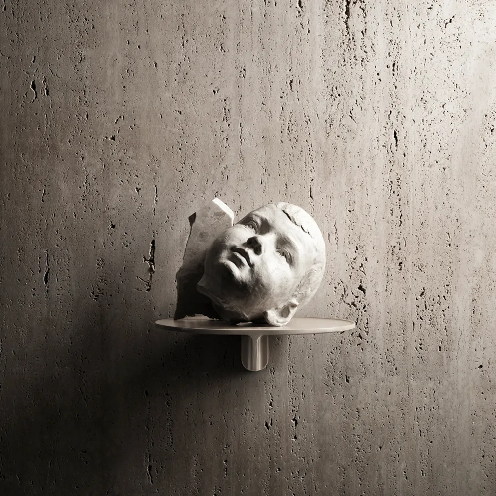 Prateleira de parede Museum NM&.045, Bege Museum