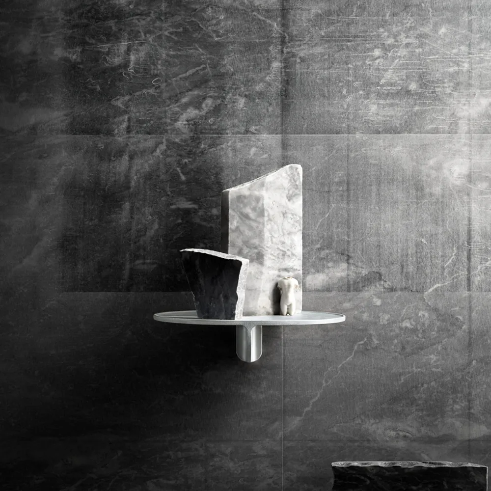 Prateleira de parede Museum NM&.045, branco Museum