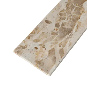 Bandeja decorativa branca - Seashell, 30x12 cm - MUUBS