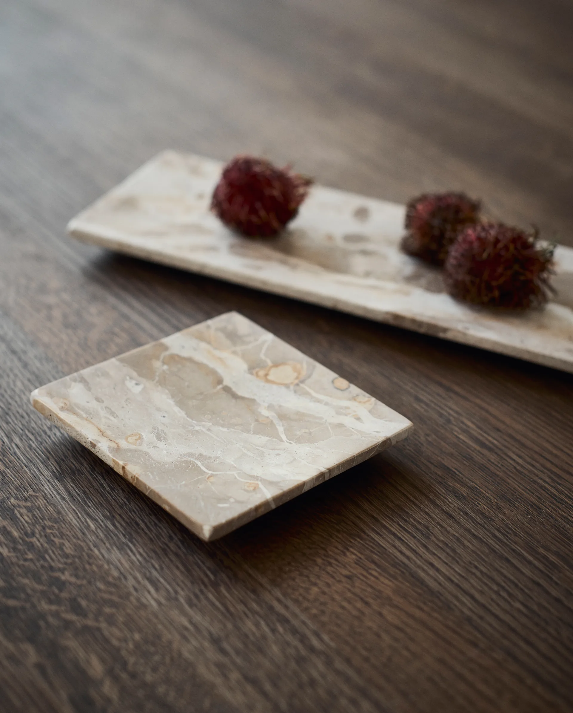 Bandeja decorativa branca, Seashell, 30x12 cm MUUBS