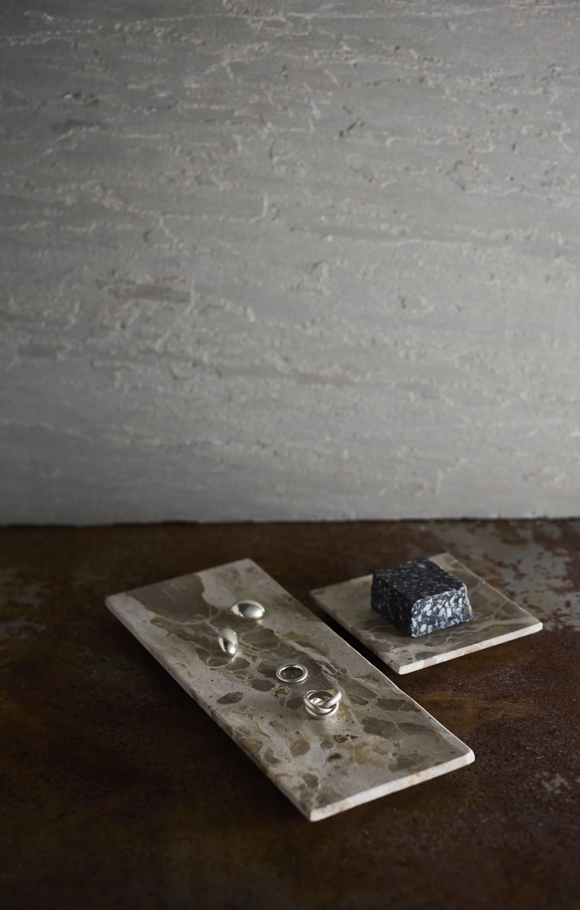 Bandeja decorativa branca, Seashell, 30x12 cm MUUBS