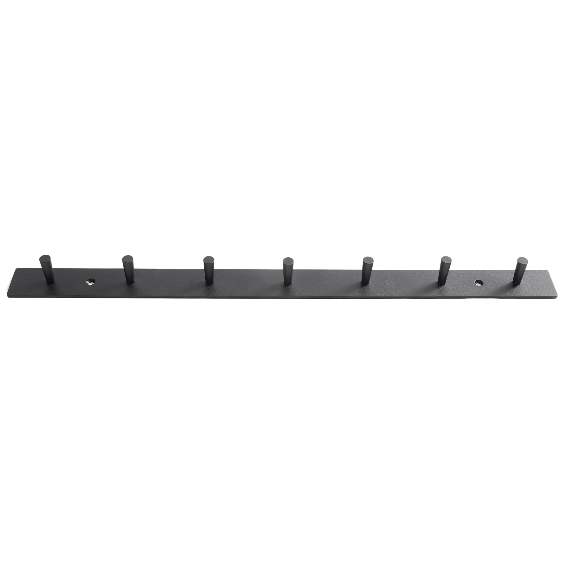 Cabide com ganchos Atlanta 70 cm, preto MUUBS