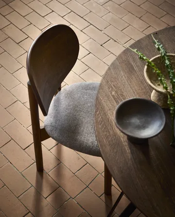 Cadeira Oka - Carvalho escuro oleado, grey - MUUBS