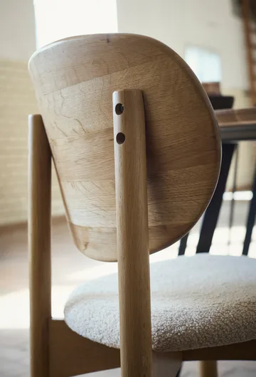 Cadeira Oka - Carvalho oleado natural, areia - MUUBS