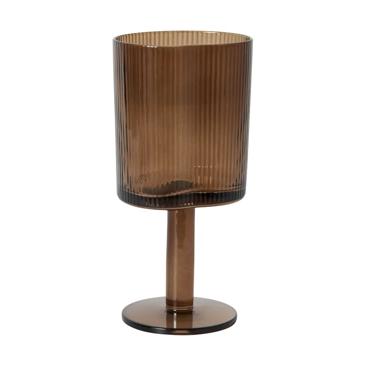 Copo de vinho branco Ripe 21 cl - Castanho fumado - MUUBS