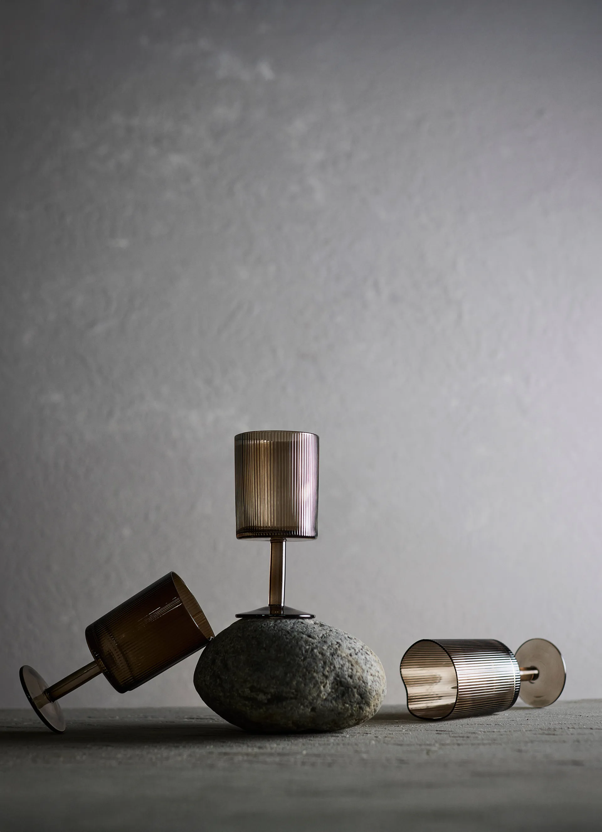 Copo de vinho branco Ripe 21 cl, Castanho fumado MUUBS